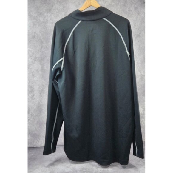 Under Armour Men's Fit Ted Cold Gear Collar Neck Long Sleeve Shirt Black 2XL - Picture 7 of 8